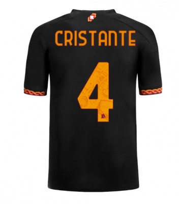 AS Roma Bryan Cristante #4 Koszulka Trzecich 2023-24 Krótki Rękaw